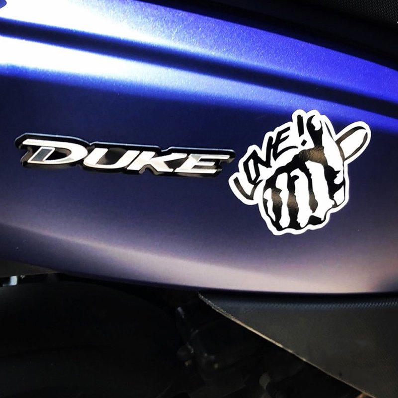 手势 666 手指 中指 拳头 爱心 鲁蛇 闭嘴 3M反光贴纸 防水贴纸 - 贴纸 - 防水材质 