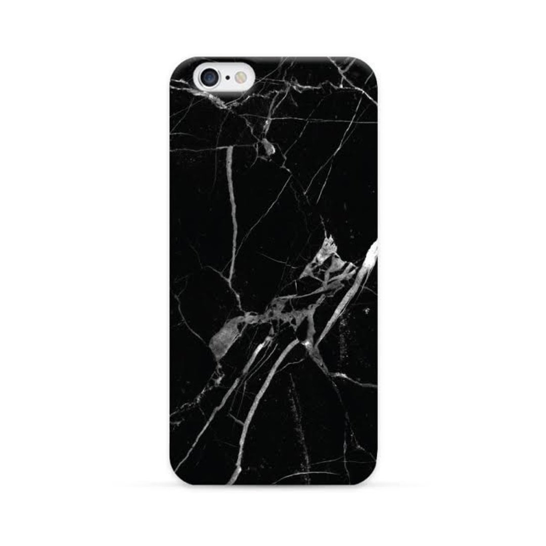 香港原创设计 黑色大理石纹 iPhone X,  iPhone 8,  iPhone 8 Plus, iPhone 7, iPhone 7 Plus, iphone 6/6S , iphone 6/6S PLUS, Samsung Galaxy Note 7 透明手机壳 - 手机壳/手机套 - 塑料 透明