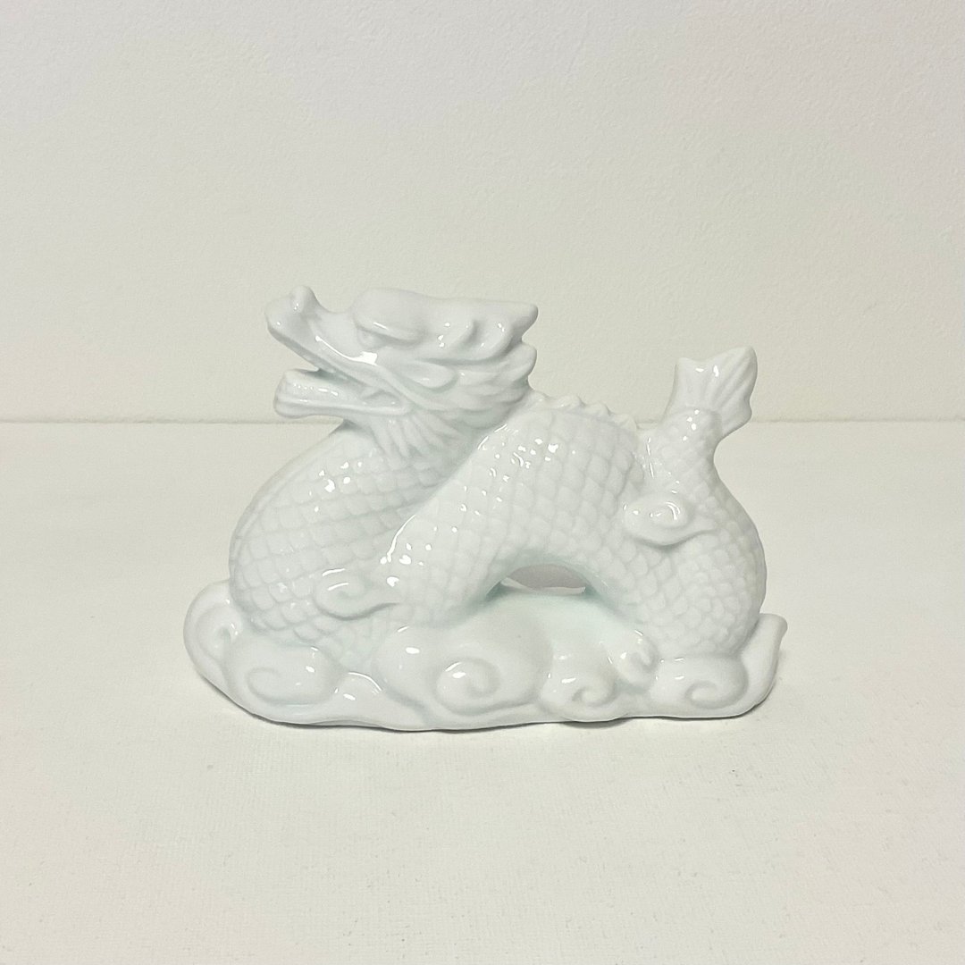 云上白瓷龙像 - 摆饰 - 瓷 