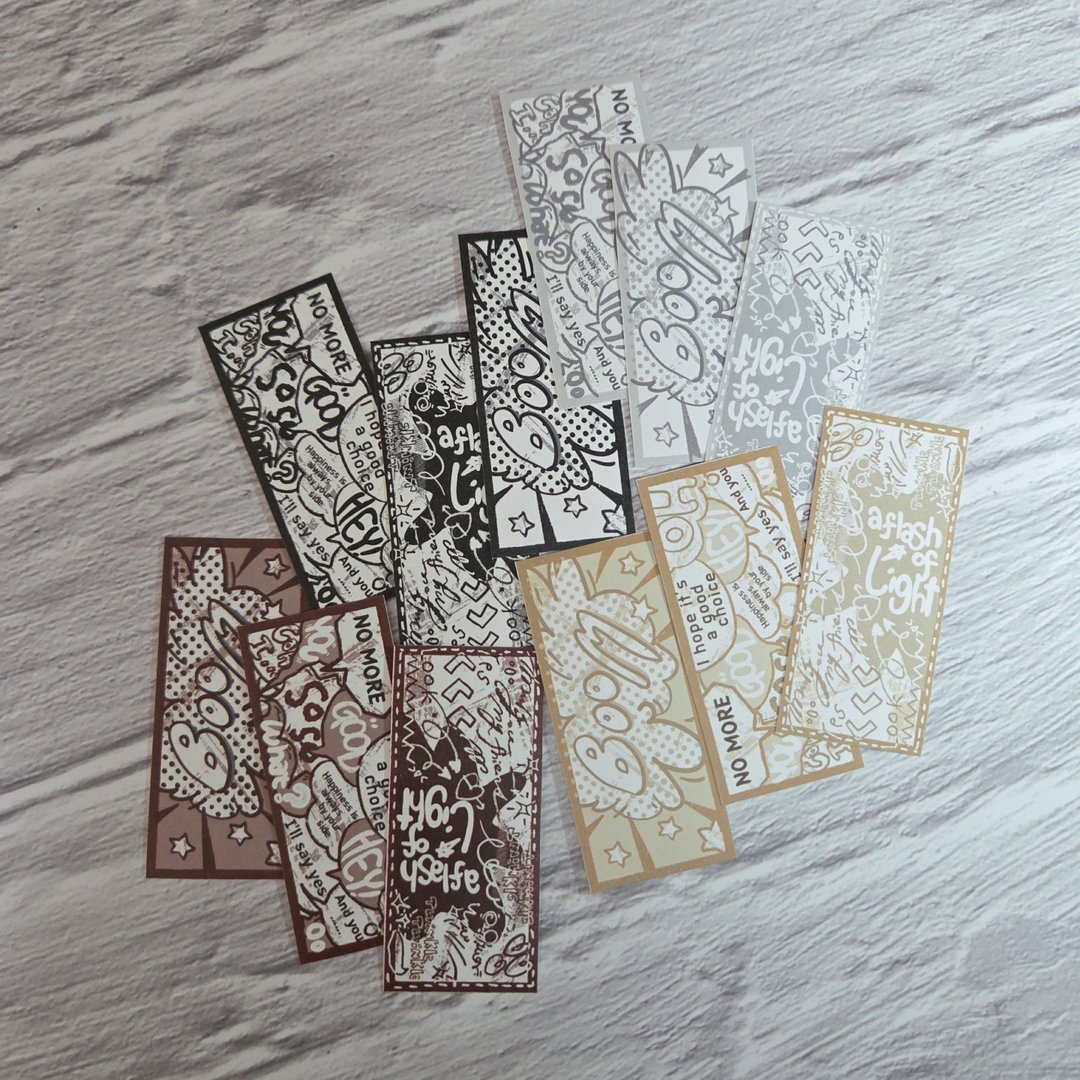 标签 - 卡通 - 贴纸 - 纸 
