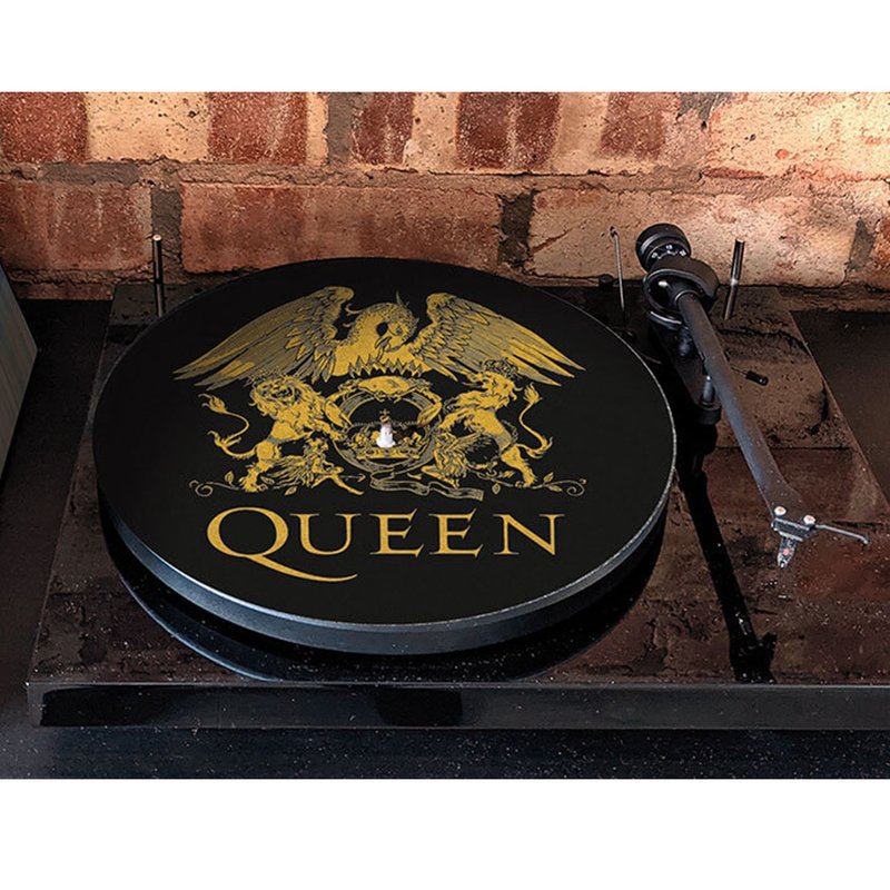 【皇后乐团】QUEEN (LOGO) 英国进口黑胶唱盘保护垫 - 其他 - 其他材质 多色