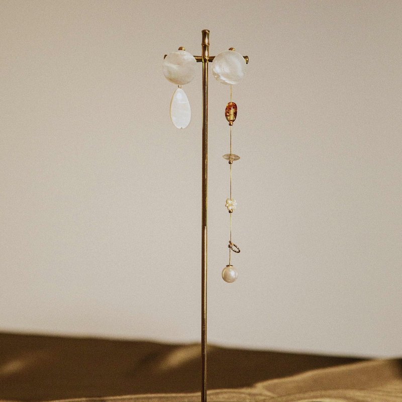 Mare Balticum 暮海耳饰 / 手链 - 耳环/耳夹 - 贝壳 多色