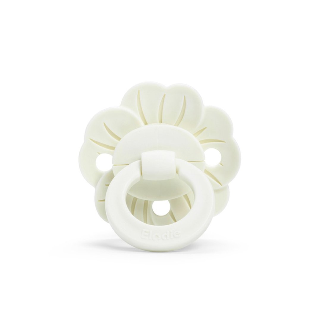 Binky Bloom 花瓣造型安抚奶嘴 Vanilla White 白雪公主 - 其他 - 硅胶 白色