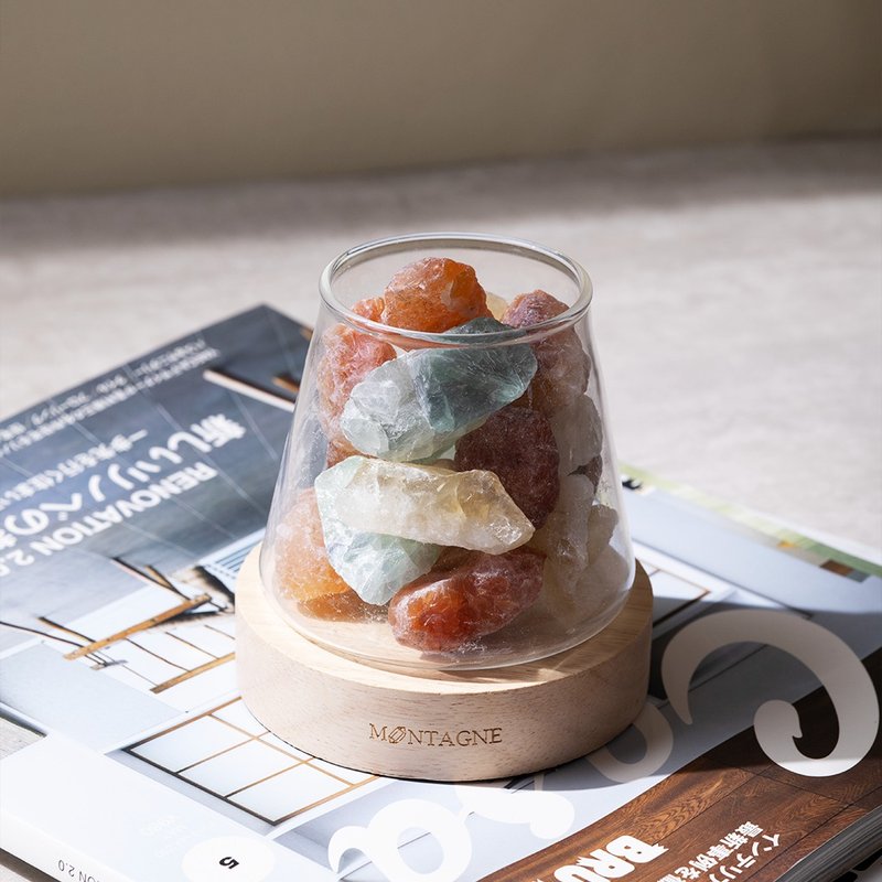 【Montagne】圣诞限定 | 绿萤石 X 黄水晶 X 红玛瑙 | 水晶扩香组 - 香薰/精油/线香 - 水晶 多色