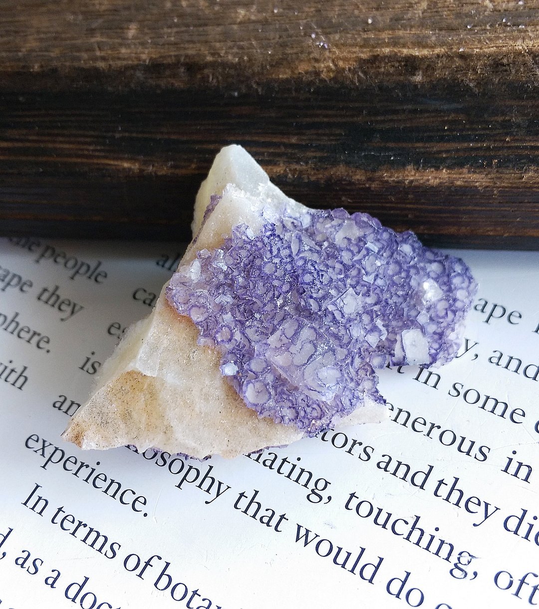 Fluorite 贵州产地 紫边萤石 天然矿石 原矿 - 摆饰 - 其他材质 