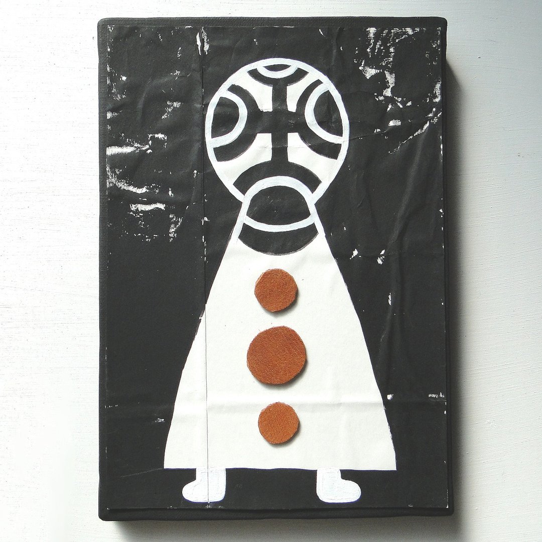 Damage Series Original Canvas No16 - 海报/装饰画/版画 - 纸 黑色