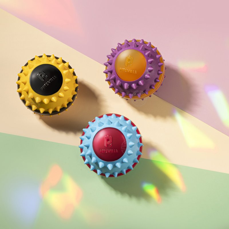 【狗玩具】Petsville派思维 蹦迪闪光球玩具球(3款) - 玩具 - 玩具 - 其他材质 