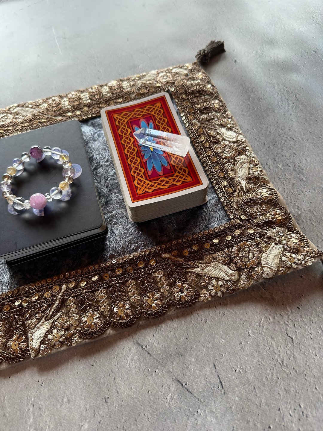 塔罗布　tarot mat 　tarot cloth  Made in JAPAN - 餐垫/桌巾 - 其他人造纤维 