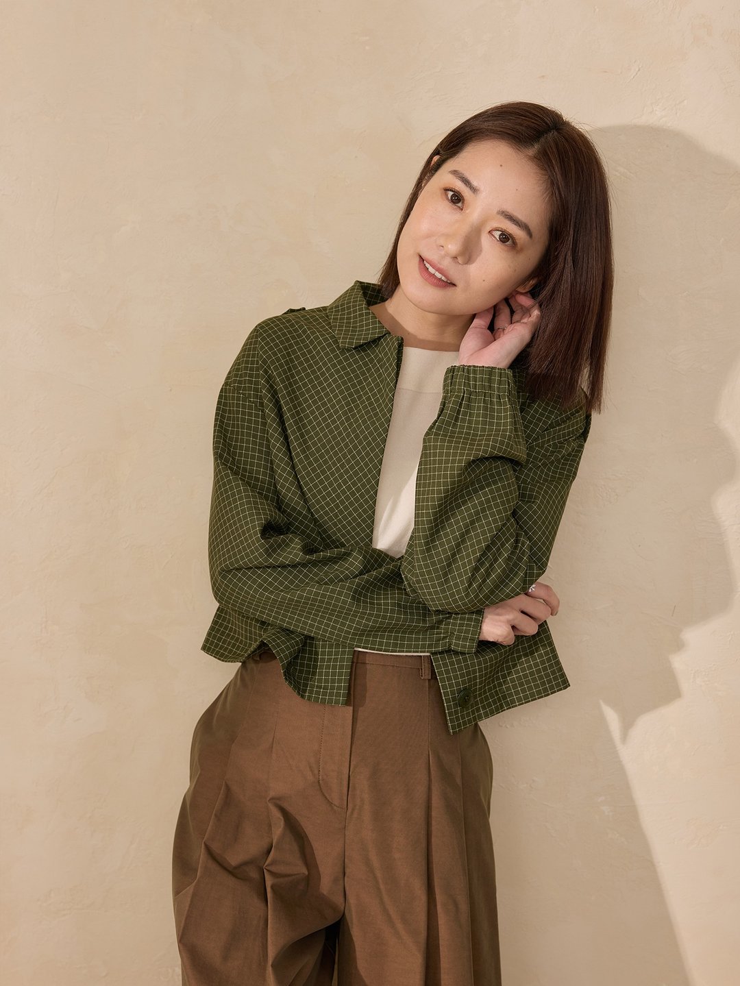 落入银河肩袢缩袖外套-绿城 - 女装休闲/机能外套 - 其他人造纤维 绿色