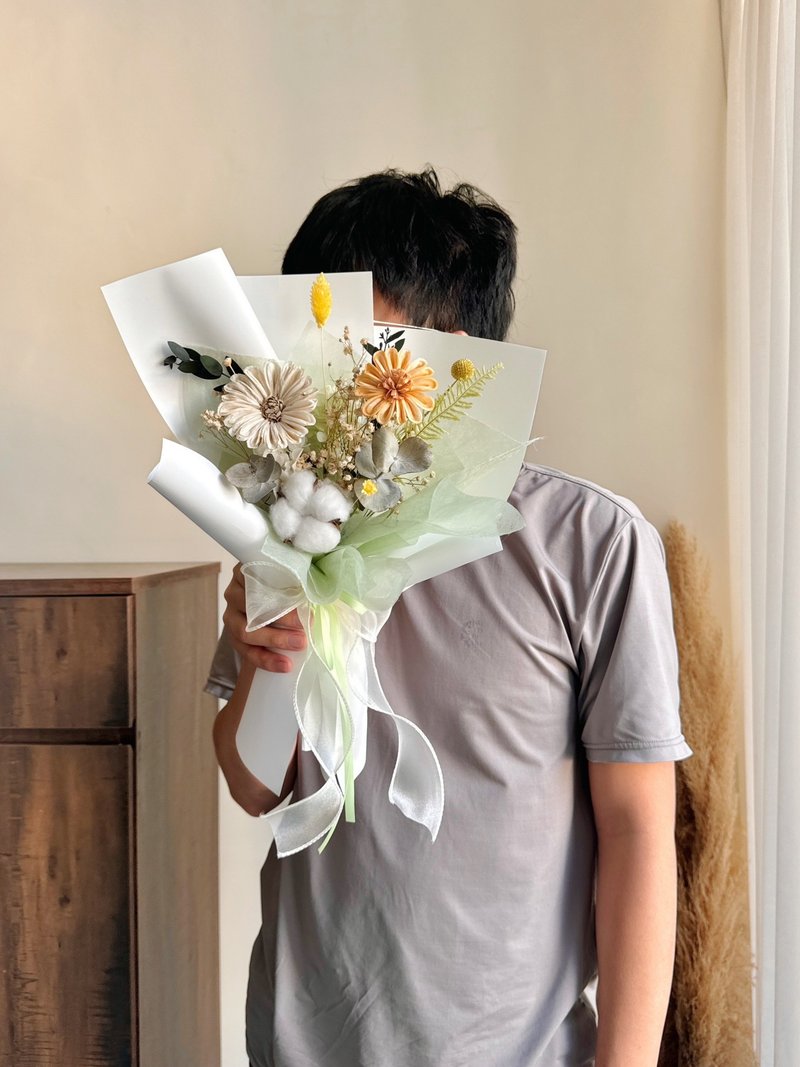 小宇宙 干燥花束 毕业花束 多色可选 - 干燥花/捧花 - 植物．花 多色