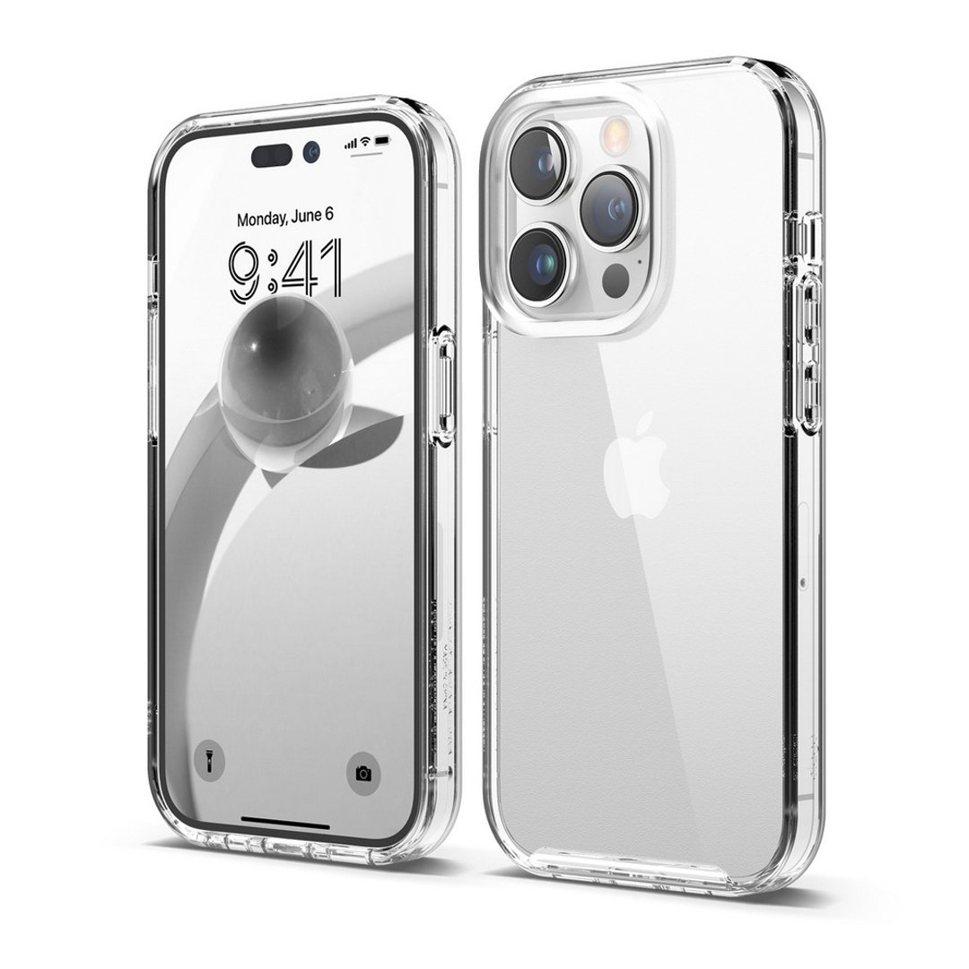 【微瑕特惠】 iPhone 14/Pro/Plus/Promax Hybrid透明手机壳 - 手机壳/手机套 - 塑料 透明