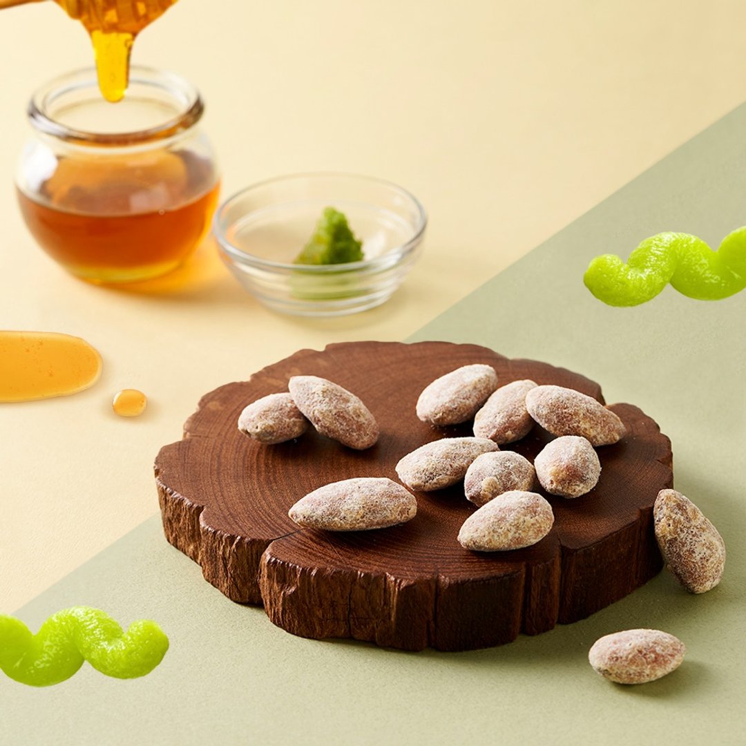 Nutty Nuts 蜂蜜芥末风味杏仁 6入/盒 - 坚果 - 其他材质 
