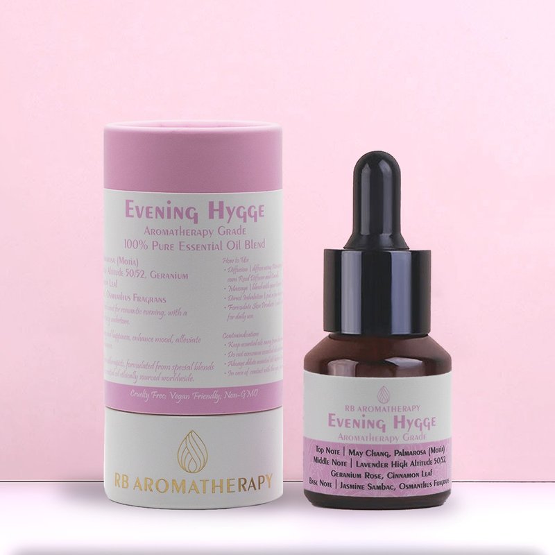 恬悦 Evening Hygge 身心灵复方纯天然精油 幸福感 浪漫温暖 - 香薰/精油/线香 - 精油 