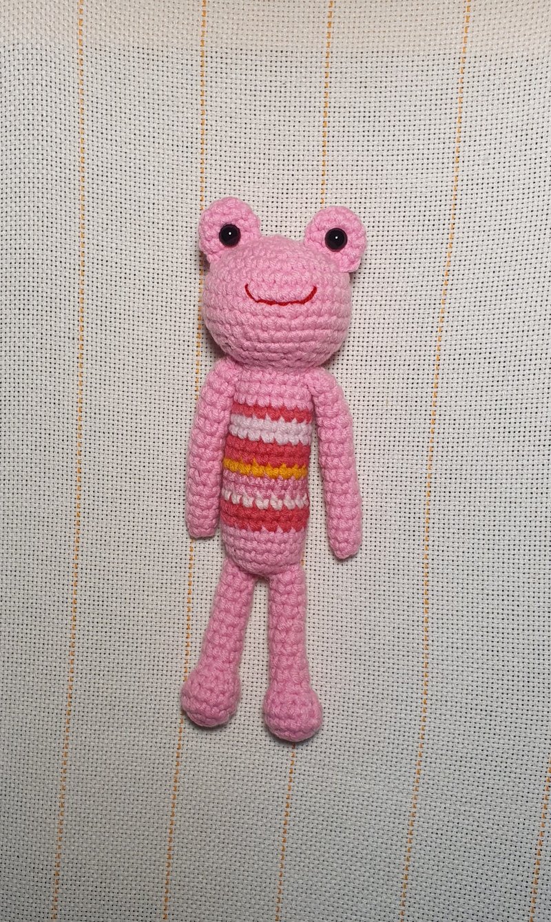 宜兰 钩针编织课程 青蛙设计手作毛线娃娃 初学者可 - 编织/羊毛毡/布艺 - 棉．麻 