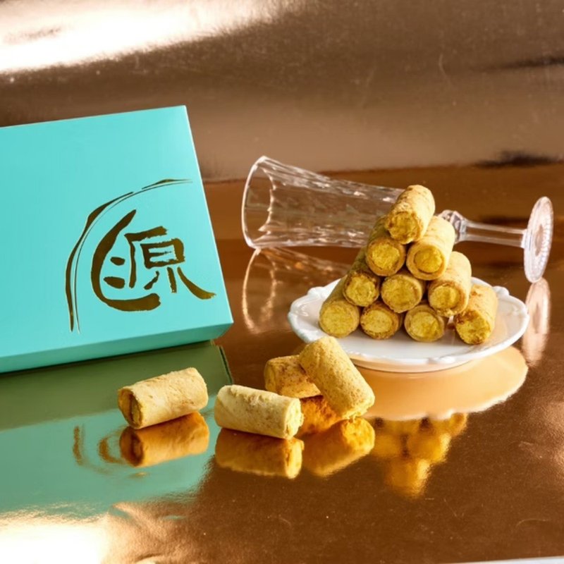 【点心系列】芒香卷点心盒 12入 - 零食/点心 - 新鲜食材 橘色