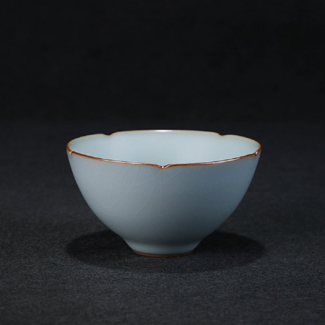 <天青汝窑> 古月杯 茶具 茶杯 - 茶具/茶杯 - 陶 