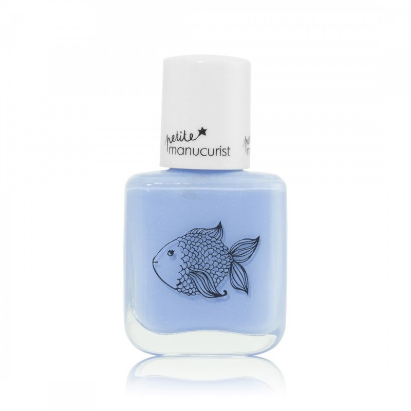 POMME FISH 波米鱼 | 儿童系列 | 法国 manucurist 巴黎玫瑰 - 指甲油/指甲贴 - 颜料 蓝色