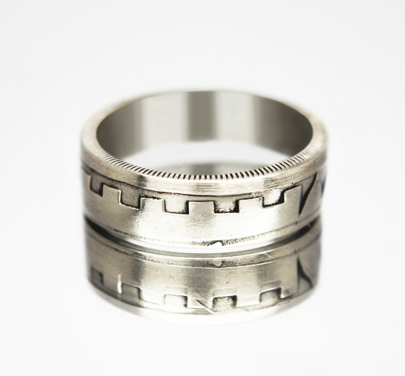 Poland Coin Ring 20 zloty 1974 coin rings for men coin rings for women - 戒指 - 其他金属 