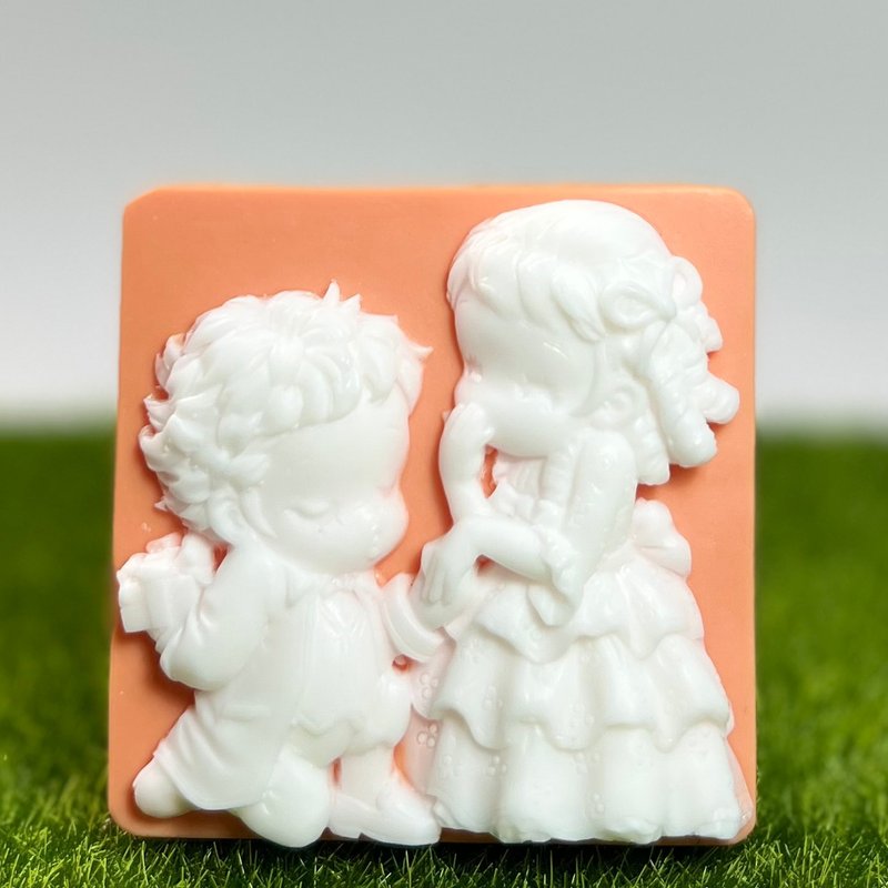 精油香氛皂 婚礼进行曲(一) 手工皂  精致雕工搭配各式香氛 - 肥皂/手工皂 - 其他材质 多色