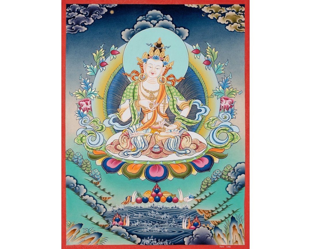 佛教多杰桑巴唐卡艺术 - 神圣净化 - 墙贴/壁贴 - 其他材质 多色