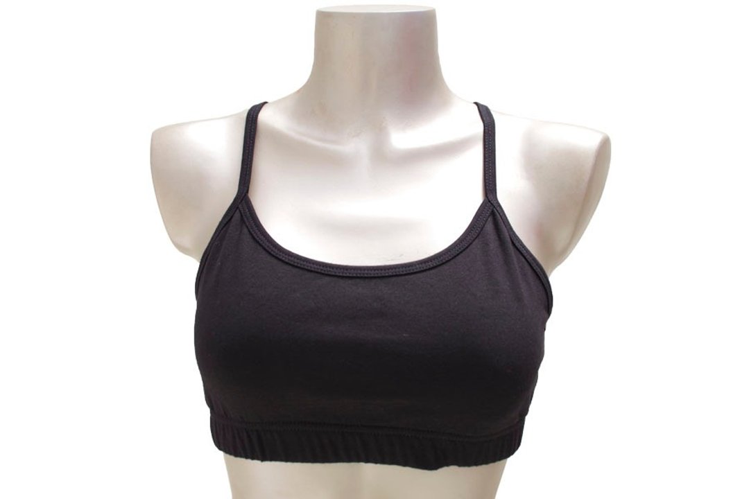 Starfish sports bra top <Black> - 女士内衣裤 - 其他材质 黑色