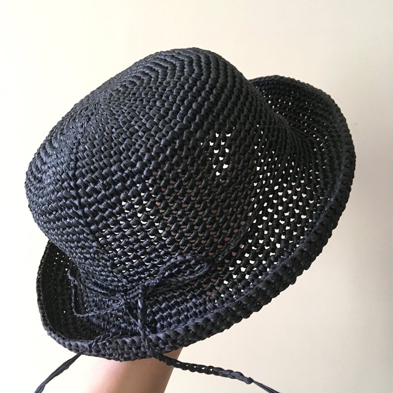 hm2。突然来了一顶小黑帽 - 帽子 - 纸 黑色