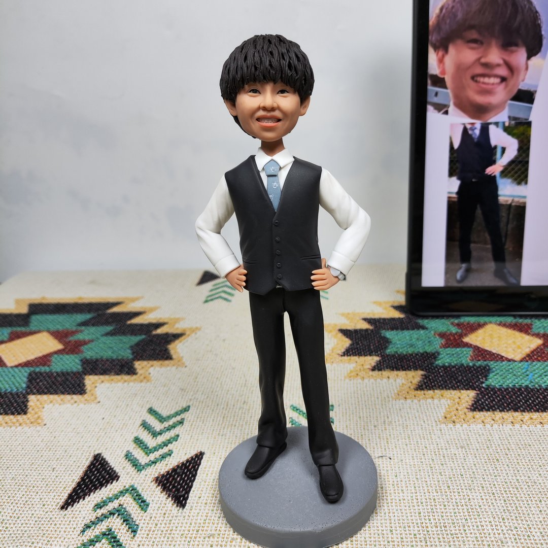 客制化人物公仔 人偶 3D人像画 似颜绘 肖像 定制 生日 纪念 礼物 - 玩偶/公仔 - 粘土 多色