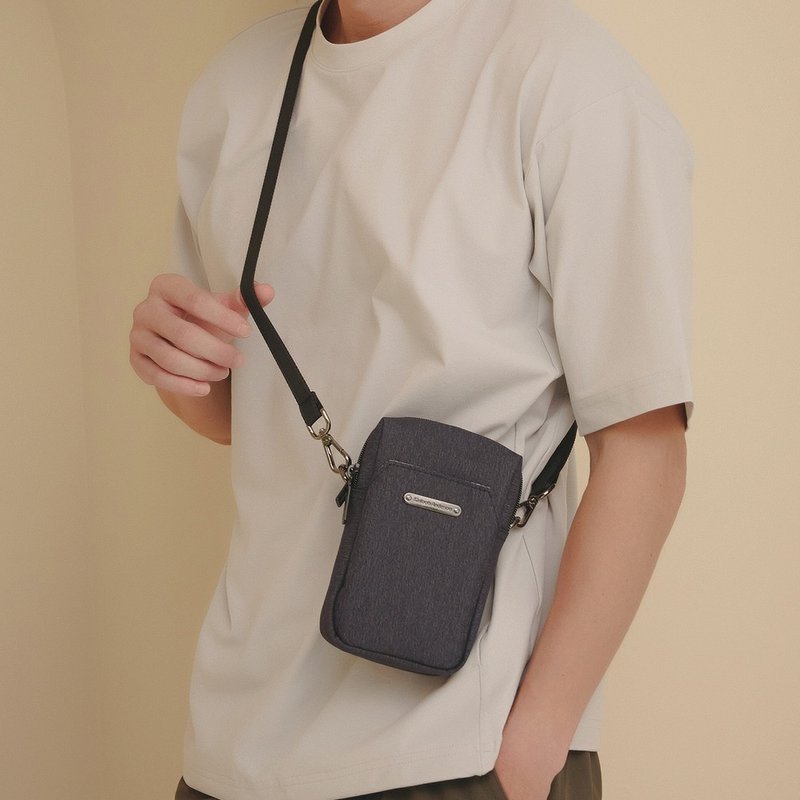 【Kinloch Anderson】Force极简造型2WAY小包-蓝色 - 侧背包/斜挎包 - 聚酯纤维 蓝色