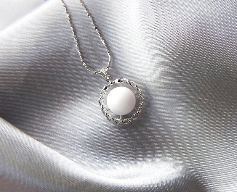 女爵的珍藏-925纯银 - 项链 - 纯银 银色