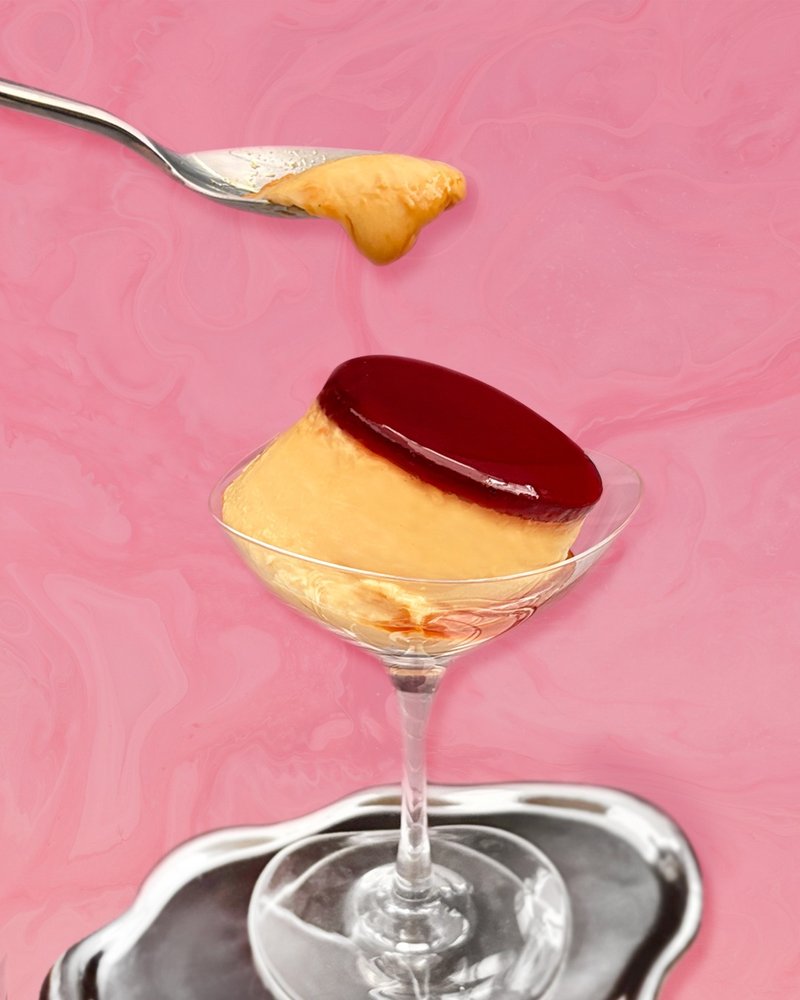 【desertLAND】香草焦糖布丁礼盒(3入) - 蛋糕/甜点 - 其他材质 