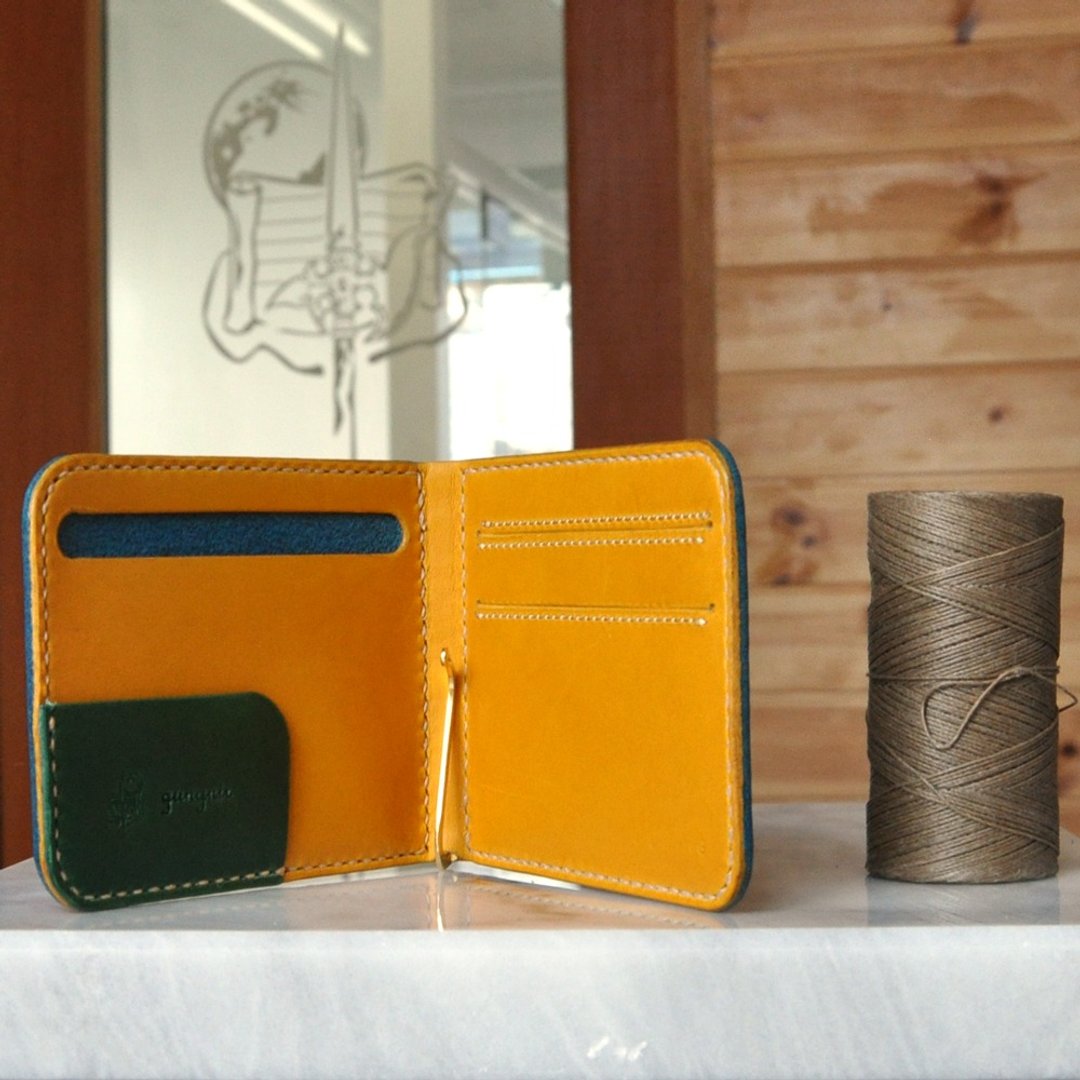 Money Clip Wallet A No.1 Buttero - 皮夹/钱包 - 真皮 多色