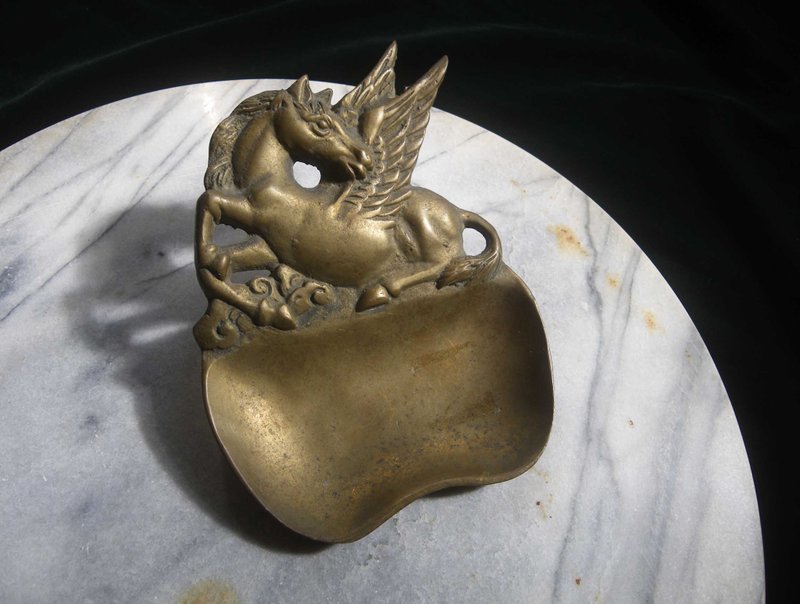 【老时光 OLD-TIME】早期台湾制铜名片盘 - 摆饰 - 其他材质 