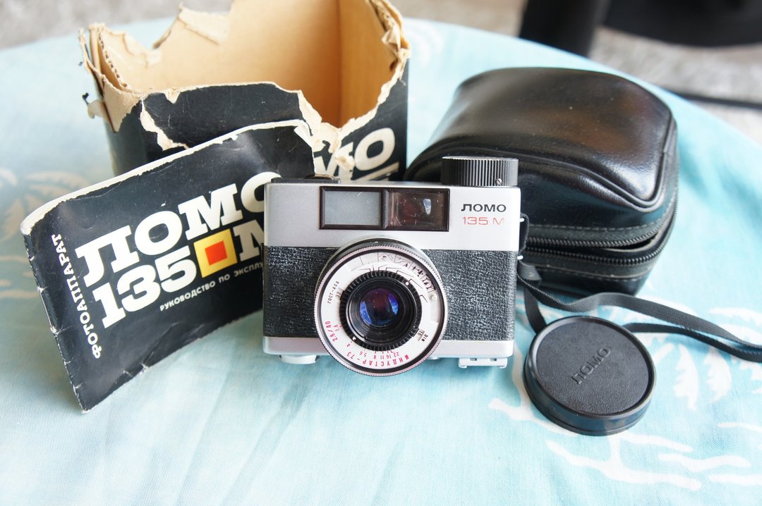 罕见的苏联/俄罗斯 LOMO-135M 列宁格勒后弹簧马达相机 - 相机 - 其他材质 
