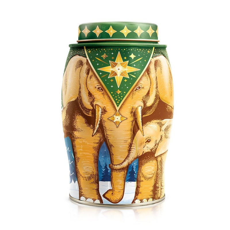 【大象罐茶包系列】闪闪金星_英式早餐茶100g(效期2026/06/30) - 茶 - 浓缩/萃取物 红色