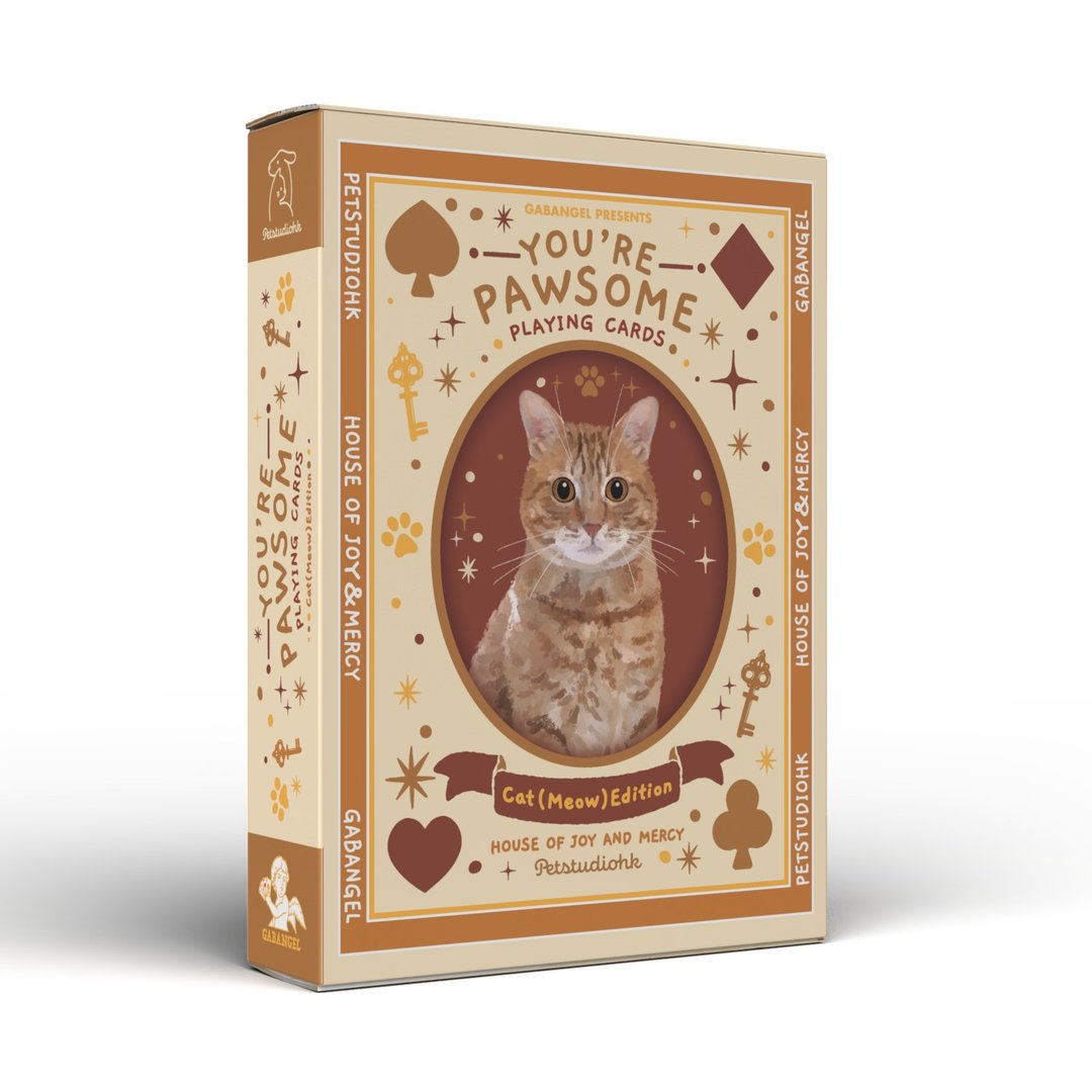 You're Pawsome 猫咪 (喵) 扑克牌 (慈善义卖) - 桌游/玩具 - 纸 多色
