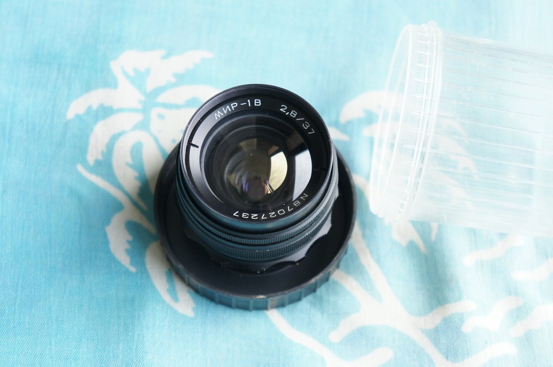 MIR-1V 37mm f2.8 镜头 M42 Zenit Praktica 相机 Flektogon Micro 4/3 - 相机 - 其他材质 