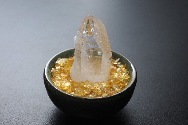 雷姆利亚水晶柱(Lemurian Quartz)L2/矿石/水晶/净化/灵疗/冥想 - 摆饰 - 水晶 