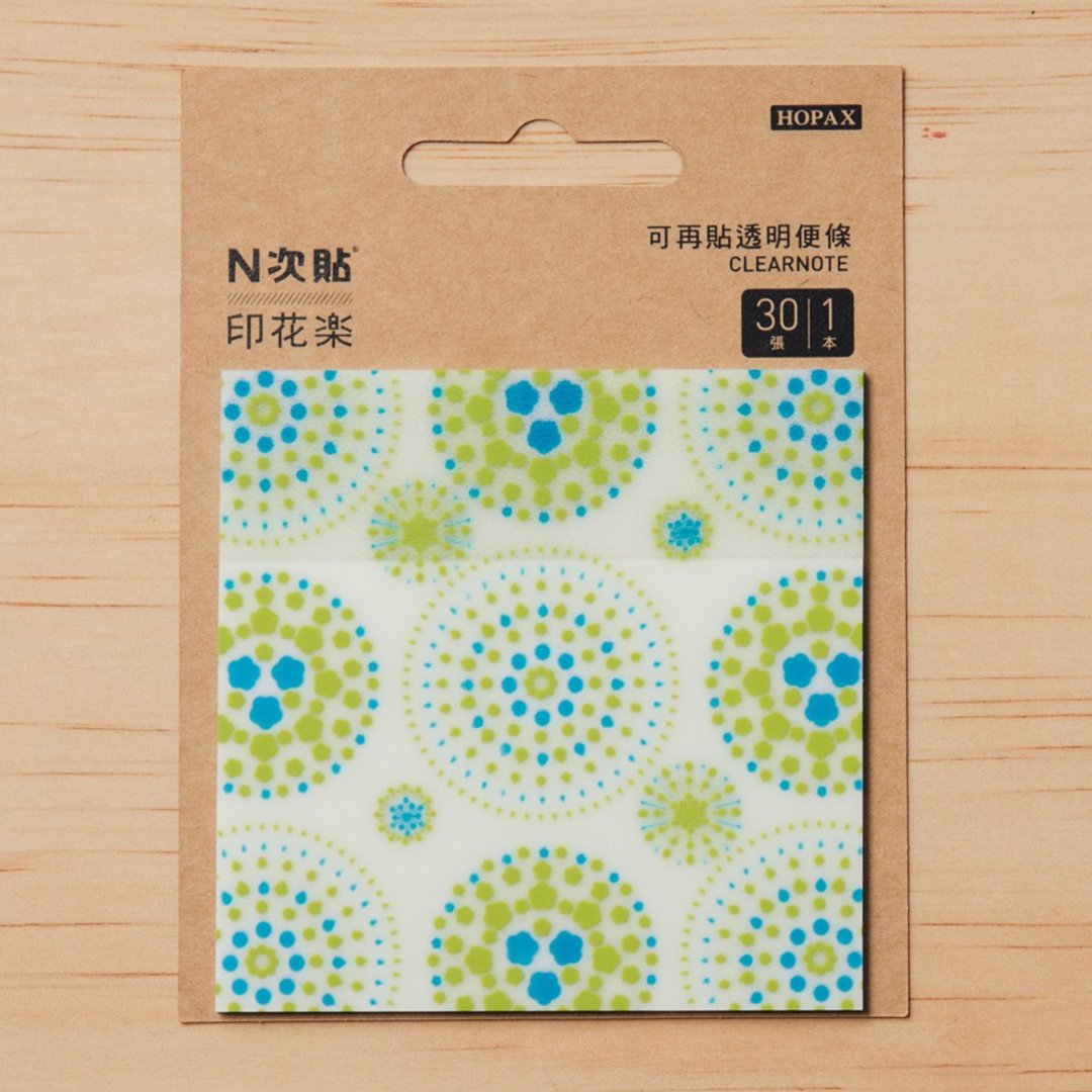 N次贴-透明便条本/烟火/多色 - 便条纸/标签贴 - 塑料 多色