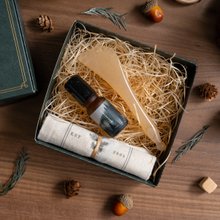 【快速出货】 大脑解压 头颈拨筋棒精油滚珠瓶按摩礼盒 附纸袋