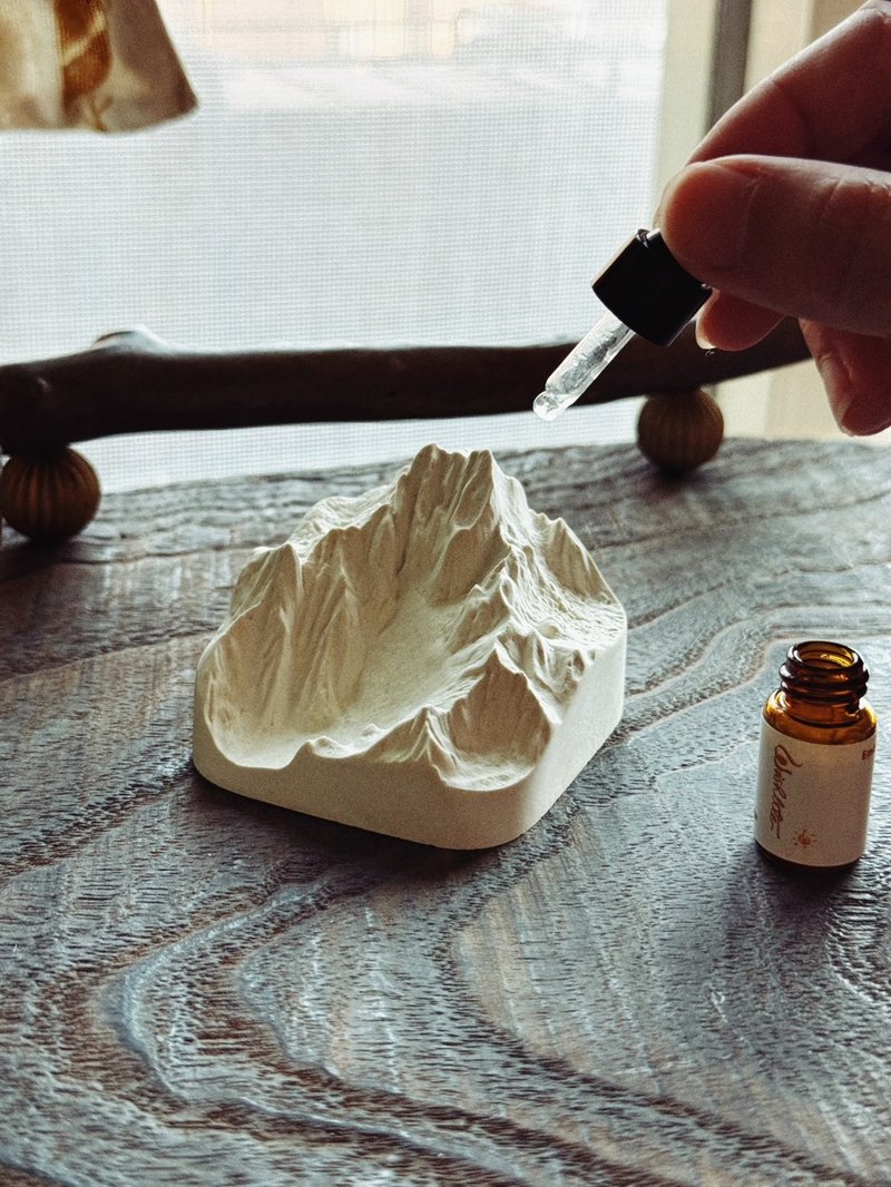 【沈静之森】玉山扩香石永续礼盒 - 香薰/精油/线香 - 环保材料 