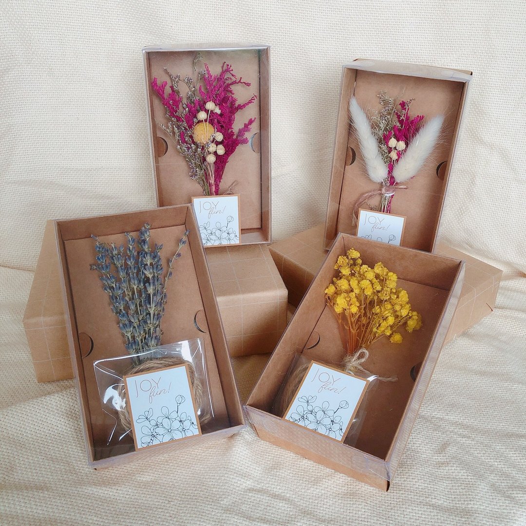 ~天然干燥花束包装材料(盒装)~ - 包装材料 - 植物．花 多色