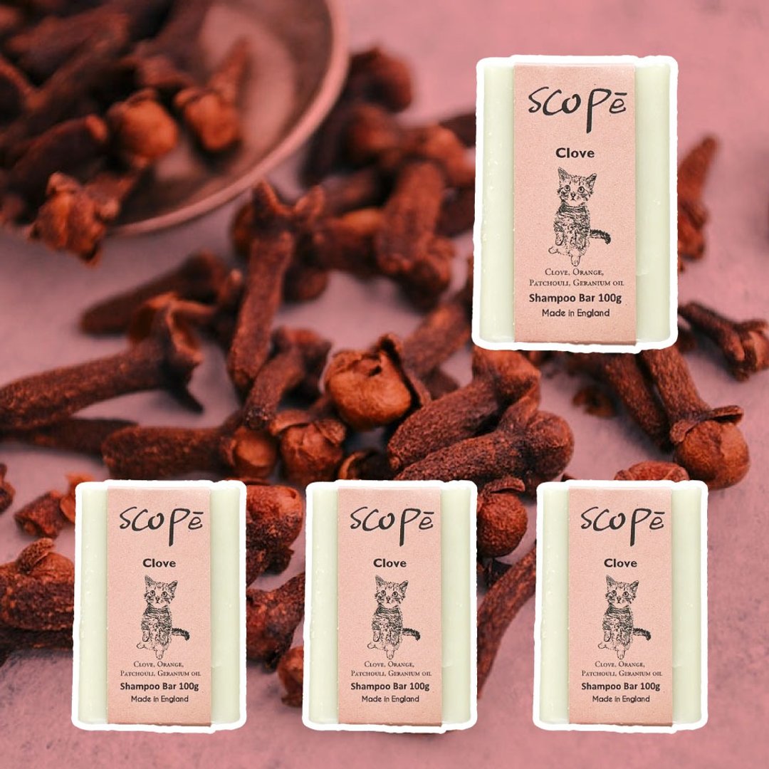 丁香洗发皂裸装 4 入【诗可贝 SCOPē】送礼 情侣 生日 礼品 - 洗发用品 - 浓缩/萃取物 