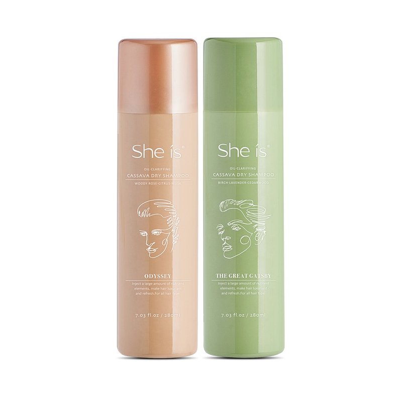 She is 控油蓬松干洗发喷雾２入优惠组 - 洗发用品 - 其他材质 多色