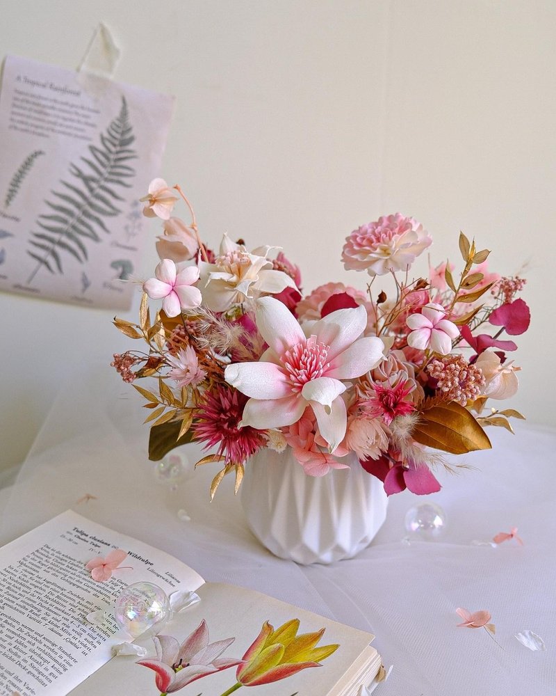 财源滚滚开幕盆花 - 摆饰 - 植物．花 红色