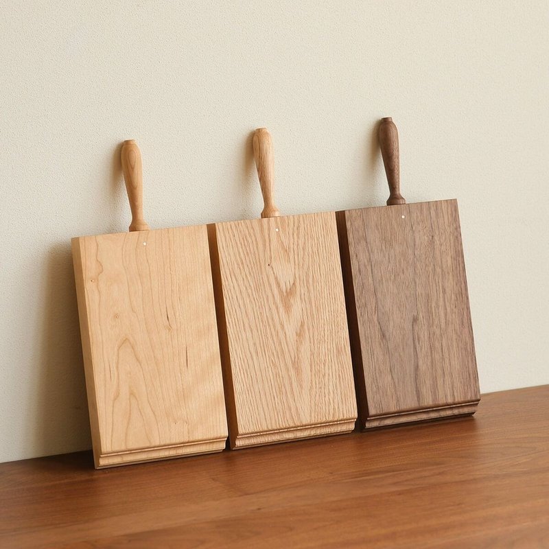 FAVORMADE | 日本品牌 职人手工木制 握柄砧板 Cutting Board - 托盘/砧板 - 木头 