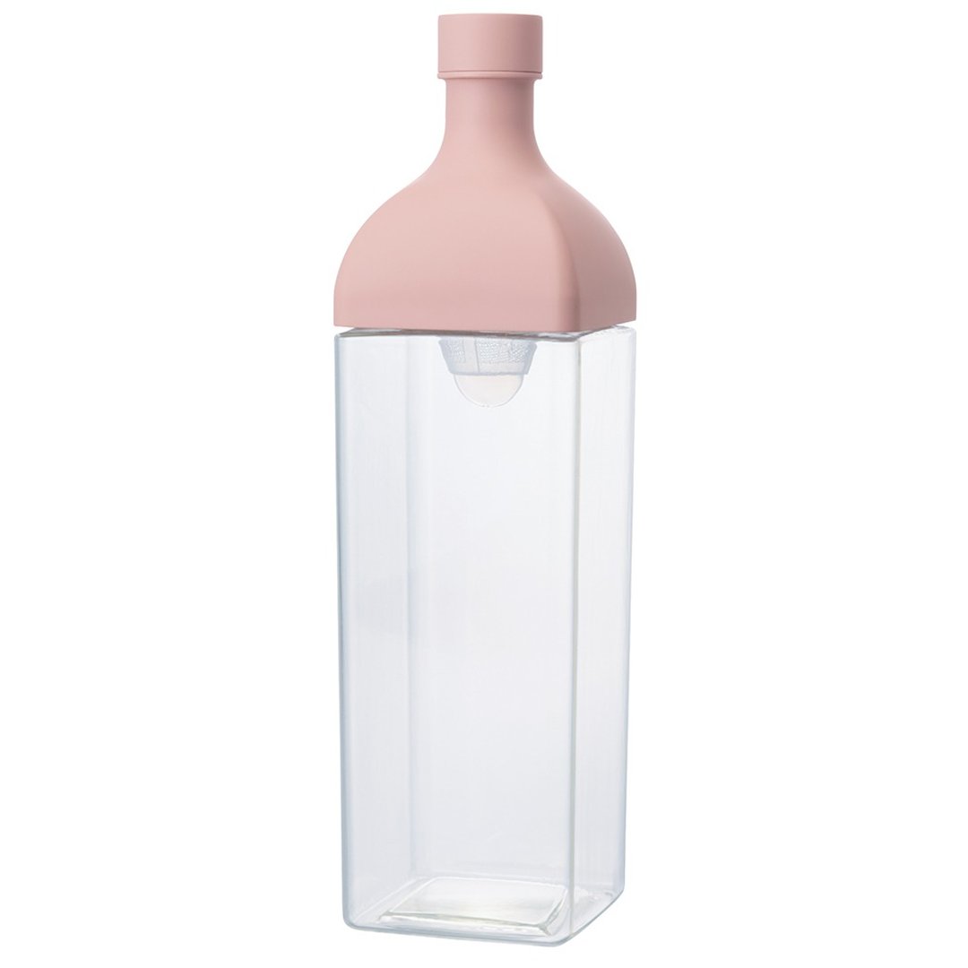 【HARIO】方形粉红色冷泡茶壶/KAB-120-SPR - 茶具/茶杯 - 塑料 粉红色