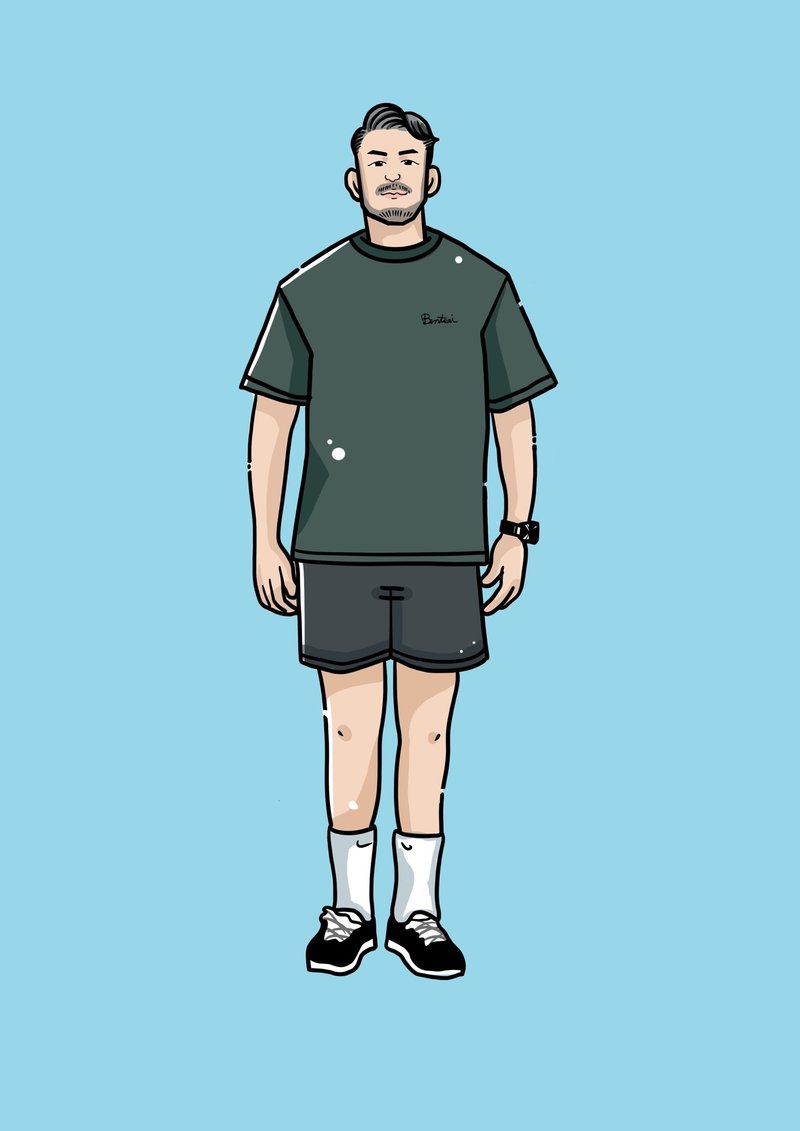 单人画像/照片似颜绘/家人/朋友/情侣/电子档 - 订制画像 - 其他材质 