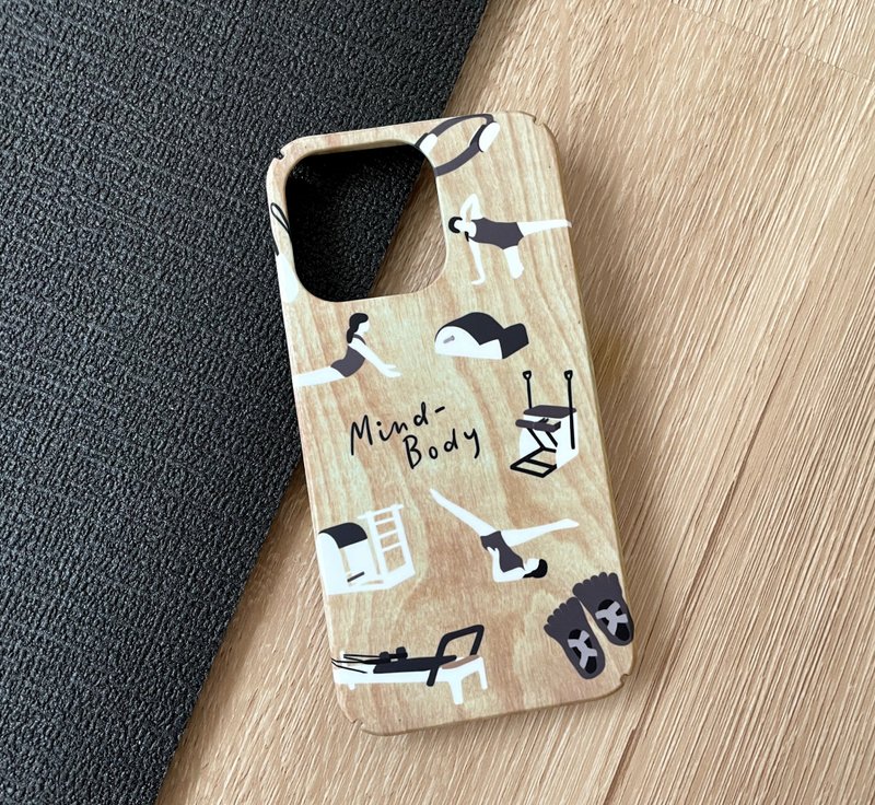 皮拉提斯 iPhone 手机壳 เคสพิลาทิส - 手机壳/手机套 - 塑料 黑色