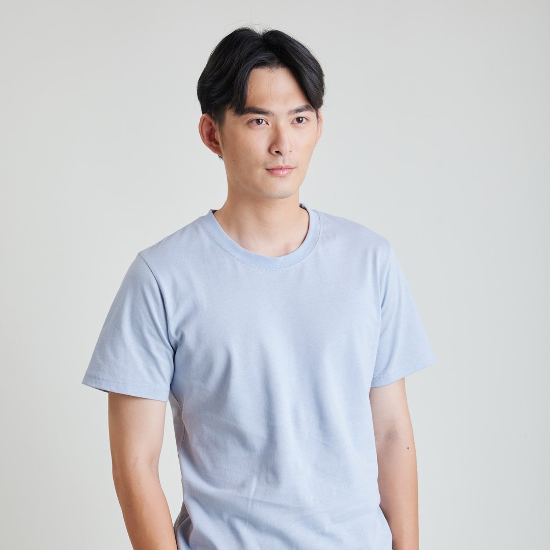 【猫手织造】基础款纯色棉T_短袖圆领_中性版型_送一处印刷 - 男装上衣/T 恤 - 棉 多色