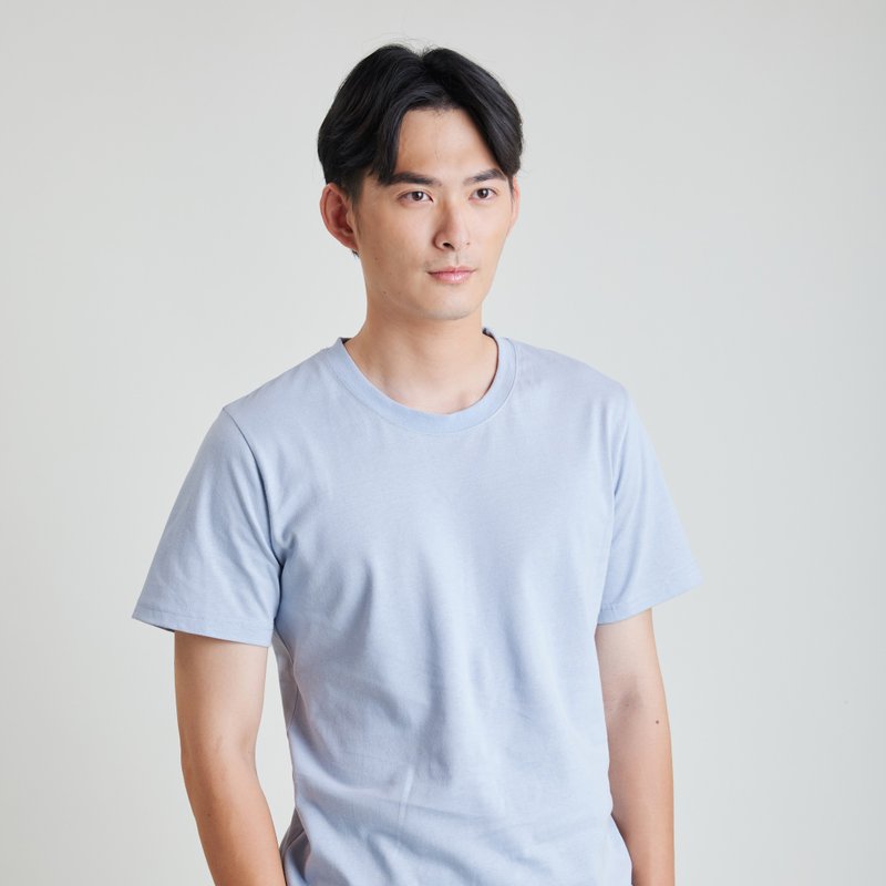 【猫手织造】基础款纯色棉T_短袖圆领_中性版型_送一处印刷 - 男装上衣/T 恤 - 棉 多色